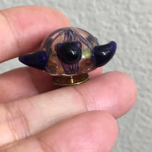 🖤Italy sea turtle glass art pin - Picture 6 of 15